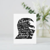 バラク・チェンジ・ポストカード ポストカード (スタンド正面)