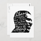 バラク・チェンジ・ポストカード ポストカード (正面/裏面)