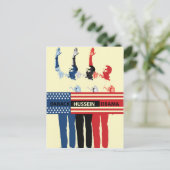 バラク・フセイン・オバマ ポストカード (スタンド正面)