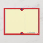 バラク・フセイン・オバマ ポストカード (裏面)