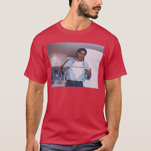 バラク・フセイン・オバマ Tシャツ (正面)