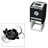 バラグラフィック花デコ セルフインキングスタンプ (インサイチュ)