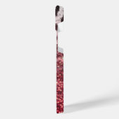 バラグリッターとLeopard Print iPhoneケース (左側面)