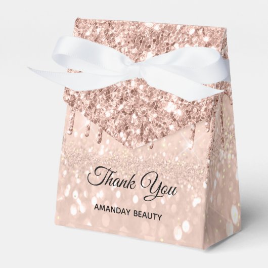 バラグリッタースウィート16thブライダル美しいショップ フェイバーボックス (正面サイド)