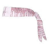 バラグリッタードリップスパーソナライズされたモノグラムと名前 タイヘッドバンド (回転90)