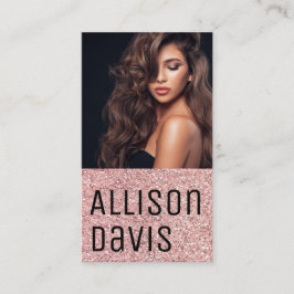 バラグリッターモダンミニマルシンプルリスト 名刺