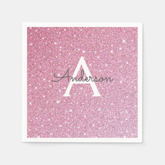 バラグリッター名 スタンダードカクテルナプキン (正面)