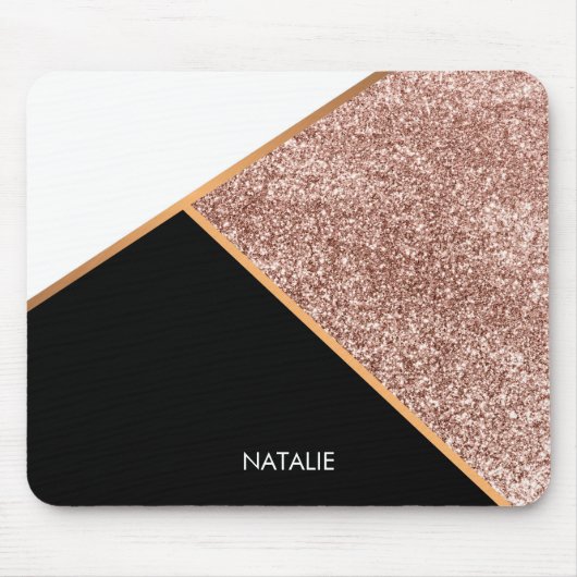 バラグリッター幾何学 マウスパッド (正面)