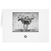 バラグリーティングカード (裏面横)