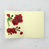 バラグリーティングカード カード (内部)