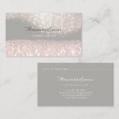 バラグレイグリッターメイクアップアーティストイベントプランナー 予約カード (正面/裏面)