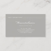 バラグレイグリッターメイクアップアーティストイベントプランナー 予約カード (裏面)