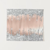 バラグレーシルバードリップウィンドウデコールスモール2 タペストリー (正面(横))