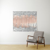 バラグレーシルバードリップスウィンドウデコ媒体 タペストリー (インサイチュ(横))