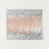 バラグレーシルバードリップスウィンドウデコ媒体 タペストリー (正面(横))