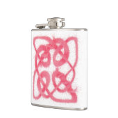 バラケルト結び目模様ビニール包まれたフラスコ フラスク (左)