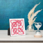 バラケルト結び目模様広場 フォトプラーク (インサイチュ)