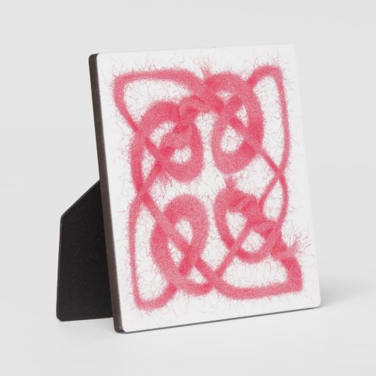 バラケルト結び目模様広場 フォトプラーク (正面)