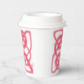 バラケルト結び目模様紙カップ 紙コップ (右)