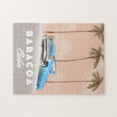 バラコアキューバアンティーク車 ジグソーパズル (横)