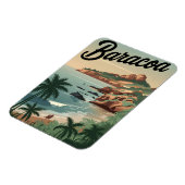 バラコアキューバヴィンテージ マグネット (左側)