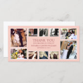 バラコラージュ | 結婚サンキューカード サンキューカード (正面/裏面)