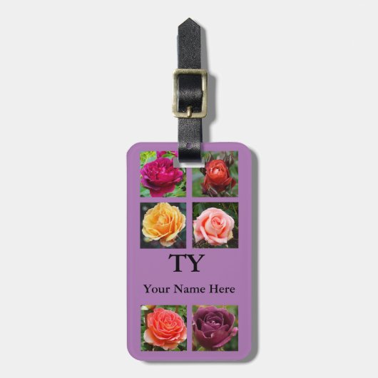 バラコラージュ#1ラゲッジタグ ラゲッジタグ (正面縦)