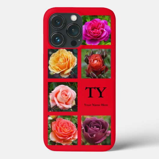 バラコラージュ#1 Red iPhone 13 Proケース Case-Mate iPhoneケース (裏面)