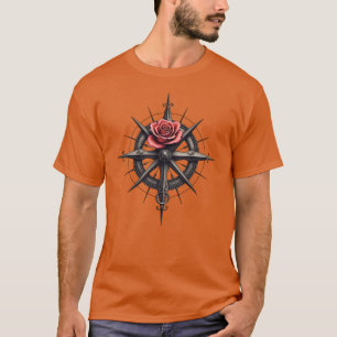バラコンパスのミスティーク – Tattoo -スタイル記号 Tシャツ