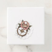 バラコンパスタトゥーインスパイアデザイン フェイバータグ (インサイチュ)