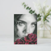 バラゴシック美しい葉書の幽霊 ポストカード (スタンド正面)