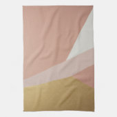 バラゴールデンアワージオメトリ キッチンタオル (縦)