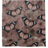 バラゴールデンバタフライダンス1 シャワーカーテン (正面)