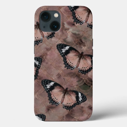 バラゴールデンバタフライダンス1 Case-Mate iPhoneケース (裏面)