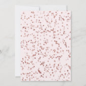 バラゴールドフォイルスウィート16日風船パーティーバラ 招待状 (裏面)