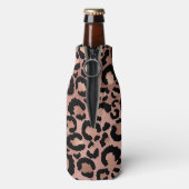 バラゴールドフォイルヒョウの斑点 ボトルクーラー (ボトル裏面)