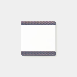 バラゴールドフォイルボヘミアントライバルアローズオンネイビーブルー ポストイット