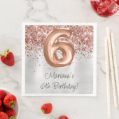  バラゴールド シルバー 6歳 誕生日パーティー (インサイチュ)