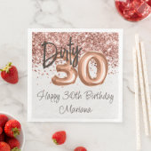  バラゴールド 30歳の誕生日パーティー (インサイチュ)