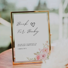 バラサインベビー用の本、ベビーシャワー 招待状