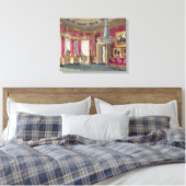 バラサテンスケッチルーム（セカンドビュー）カールトンハース キャンバスプリント (インサイチュ (寝室))