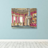 バラサテンスケッチルーム（セカンドビュー）カールトンハース キャンバスプリント (インサイチュ (ウッドフロア))