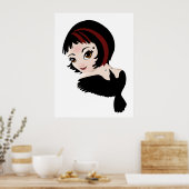 バラザタトゥードガール ポスター (キッチン)