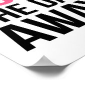 バラザ・デイ遠くに |アートプリント ポスター (角)