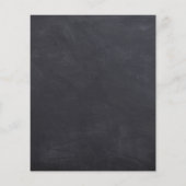 バラシャルボードバジェットブライダルシャワー招待 (裏面)