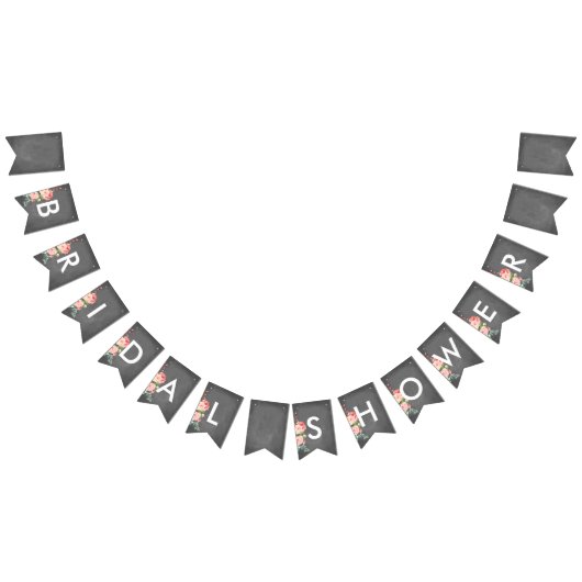 バラシャルボードブライダルシャワーバナー バンティングフラッグ (全)