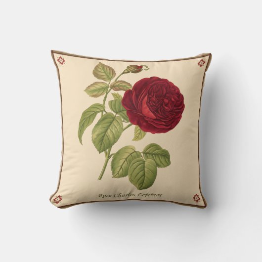 バラシャルルレフェブヴルピロー クッション (正面)