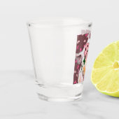 バラショットよくはしゃぐガラス付き紳士ピグ – 愛 ショットグラス (左)