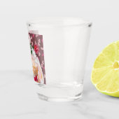 バラショットよくはしゃぐガラス付き紳士ピグ – 愛 ショットグラス (右)