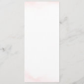 バラシンプルエレガント葉モノグラム結婚s メニュー (裏面)